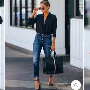 Suit Yourself Bodysuit - Black